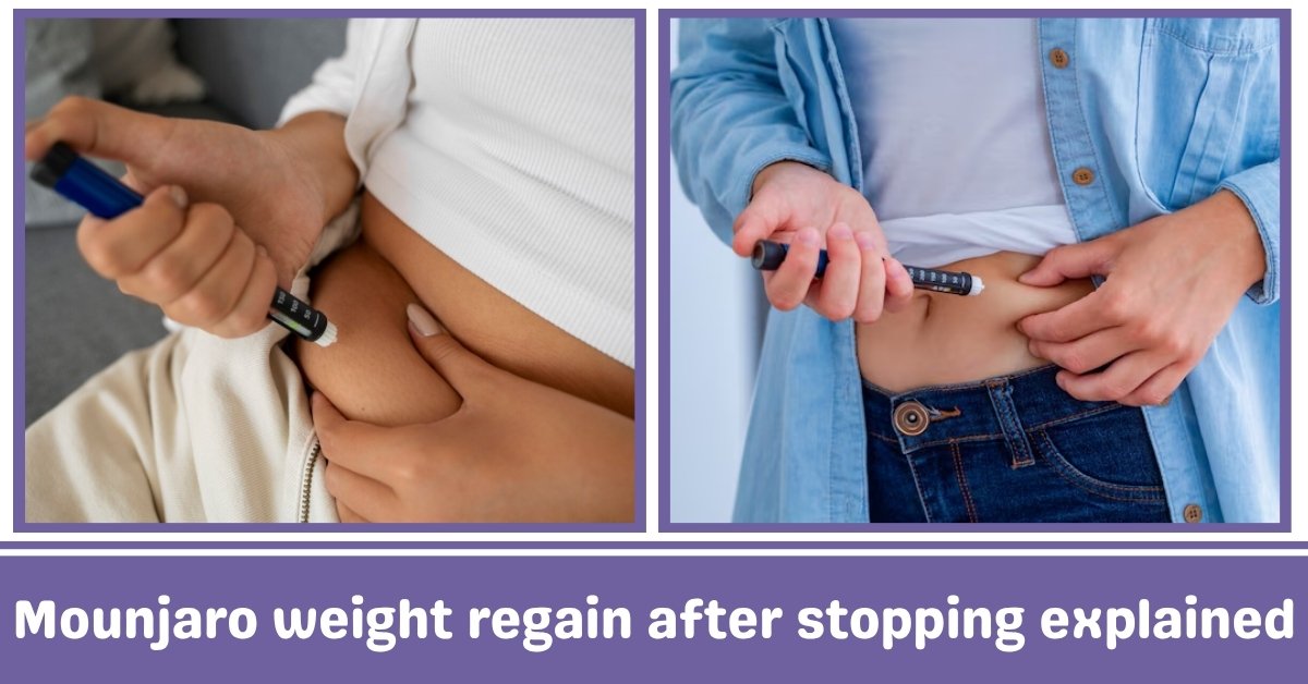 Mounjaro weight regain after stopping explaineds