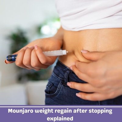 Mounjaro weight regain after stopping explained